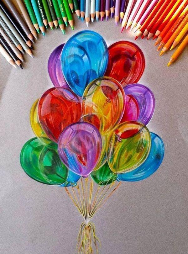 12 Beautiful Colored Pencil Drawings - Colored Pencil Art - HARUNMUDAK