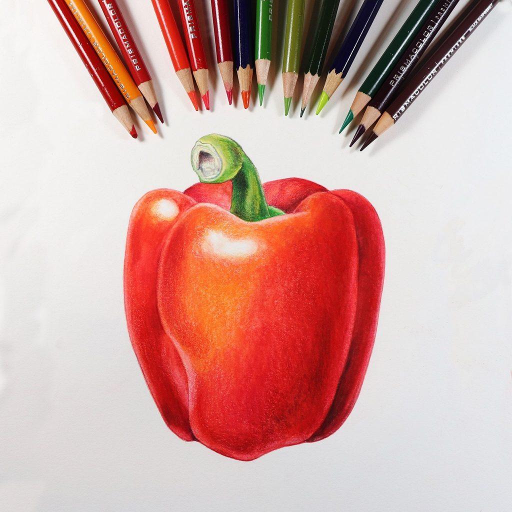 40 Beautiful Colored Pencil Drawings Colored Pencil Art HARUNMUDAK