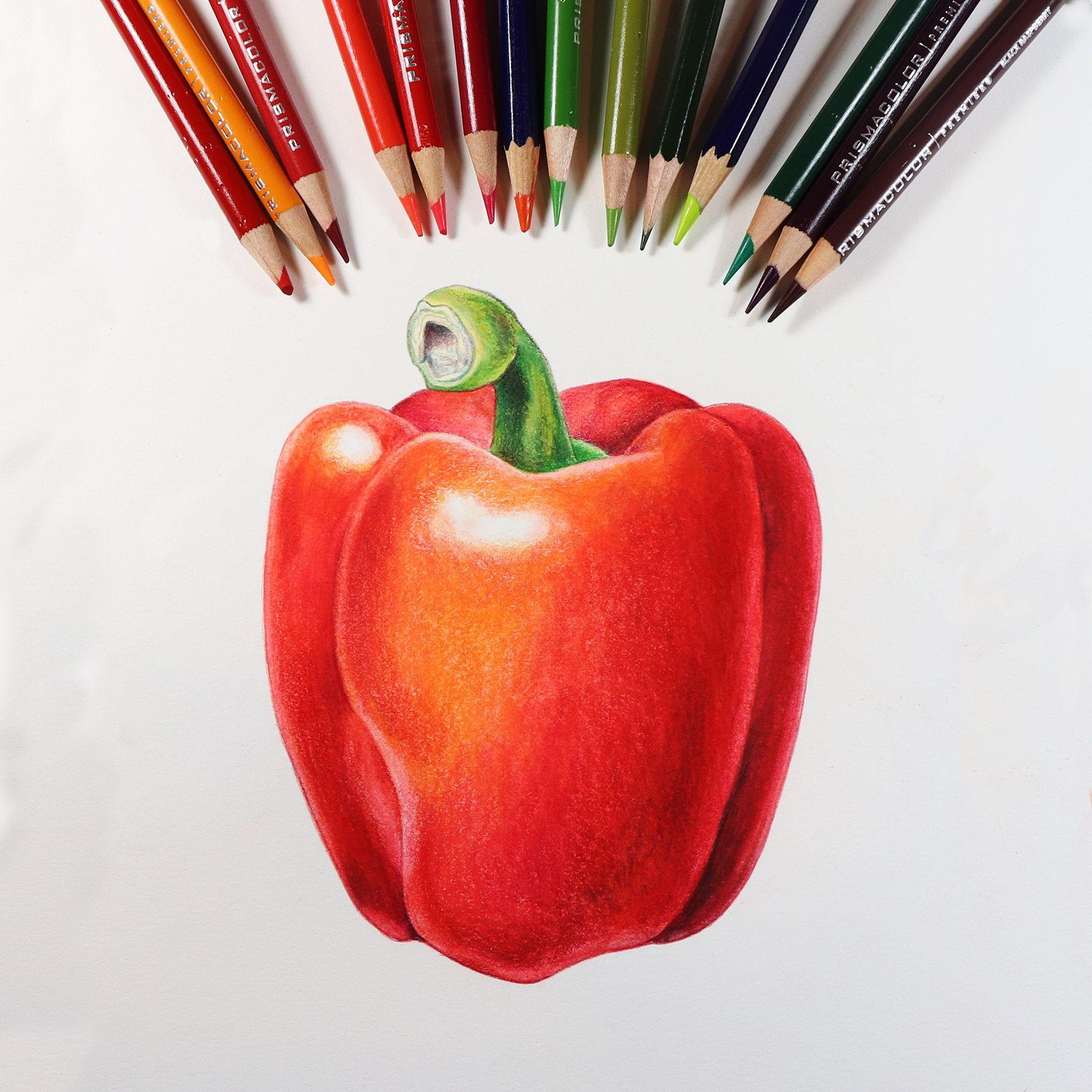 40 Beautiful Colored Pencil Drawings - Colored Pencil Art - HARUNMUDAK