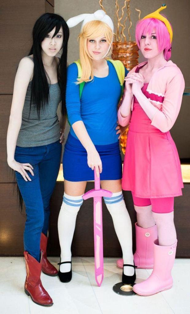 Female Cartoon Characters Cosplay