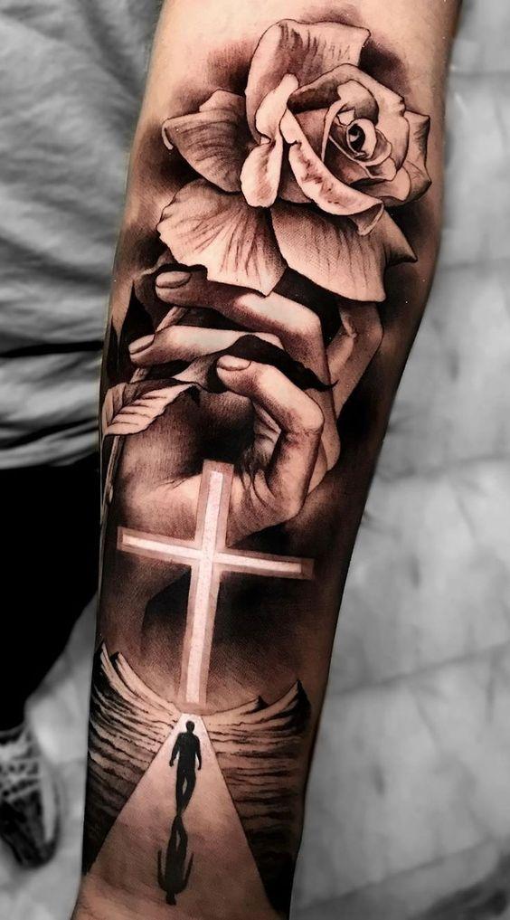 30 Cross Tattoo Design Ideas for Men and Women  100 Tattoos