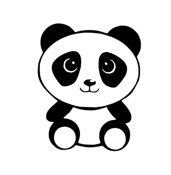 cute panda 8 20+ Best Cute Panda Drawings & Paintings 2024