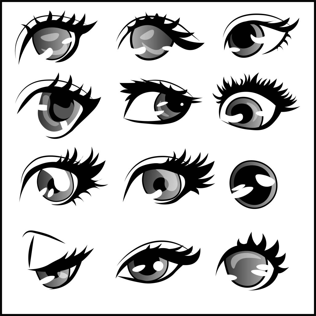 How to Draw Anime Eyes  StepbyStep Tutorial  Artlex