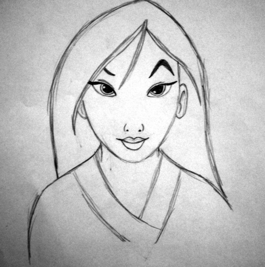 Walt Disney Sketches - Princess Ariel - Walt Disney Characters Photo  (19989343) - Fanpop