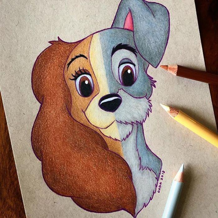 How To Sketch Disney Characters 50 Disney Drawings Ideas 22 Harunmudak