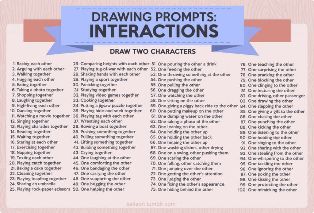 50+Drawing Prompt Ideas - Drawing Prompts for Sketching 2021 - HARUNMUDAK