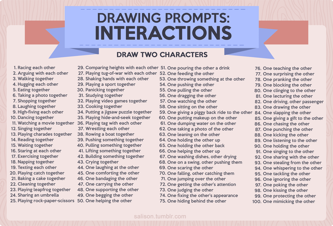 50+Drawing Prompt Ideas Drawing Prompts for Sketching 2021 HARUNMUDAK