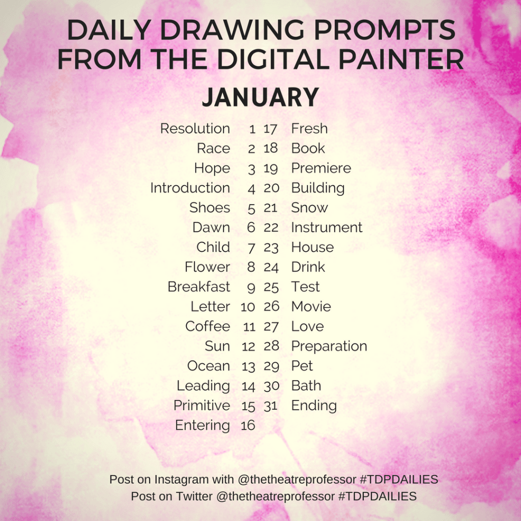 50+Drawing Prompt Ideas - Drawing Prompts for Sketching 2021 - HARUNMUDAK