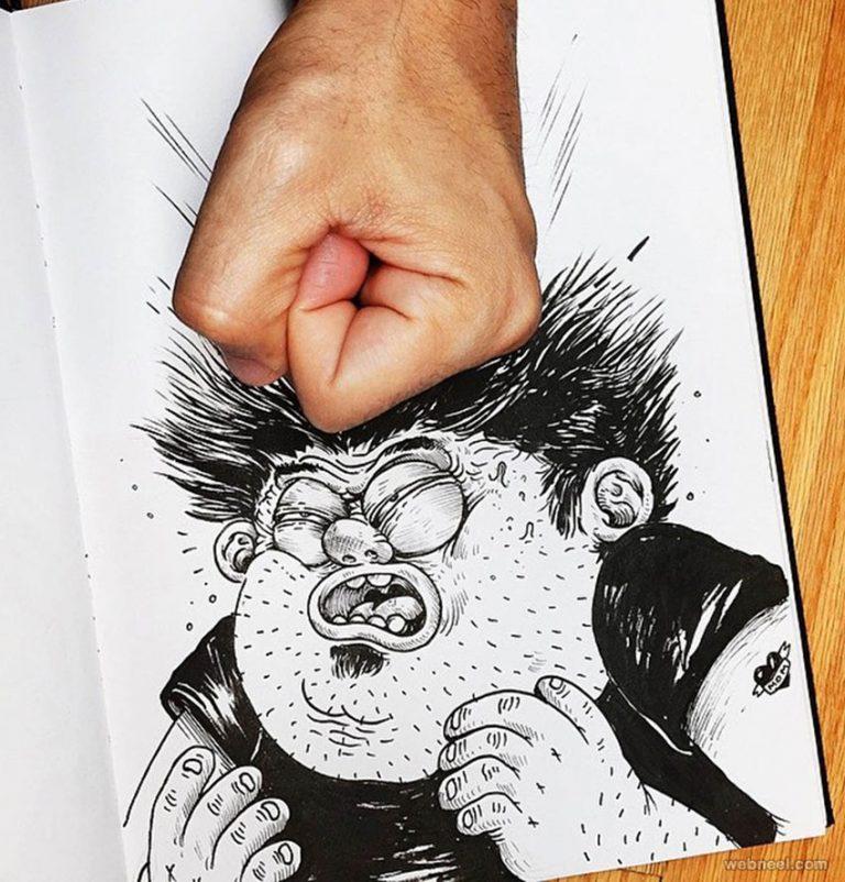 10+ Easy Funny Drawing Inspirations - Fun Things To Draw - HARUNMUDAK