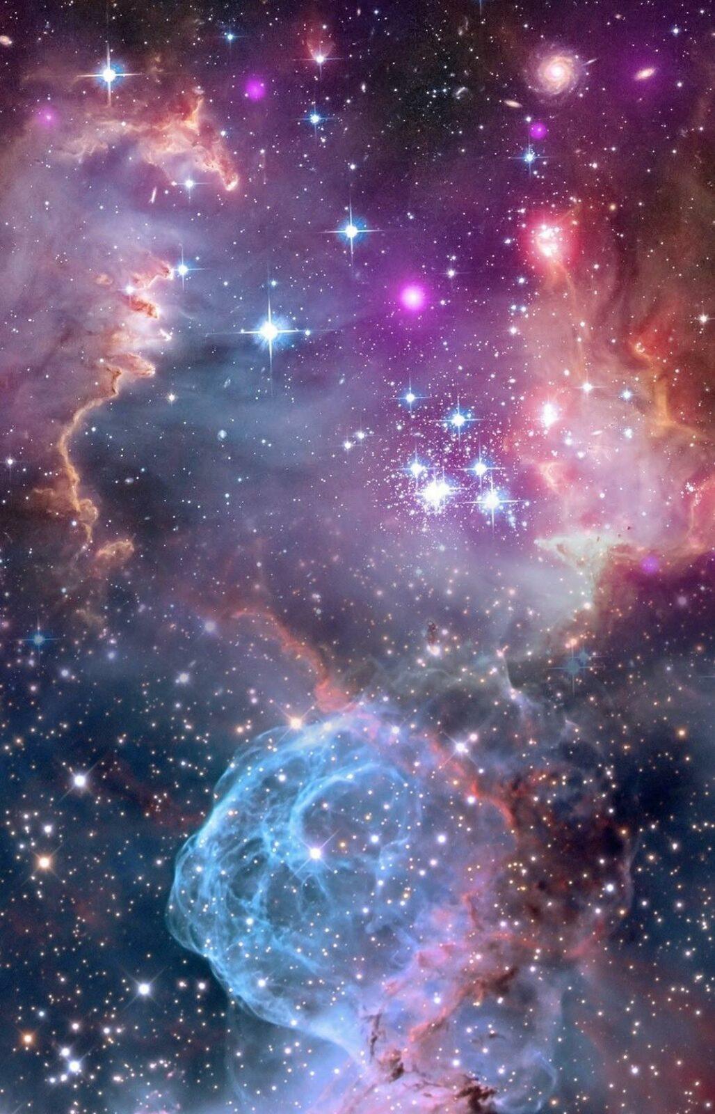 Space Galaxy Background 4K Wallpaper iPhone HD Phone 4280f