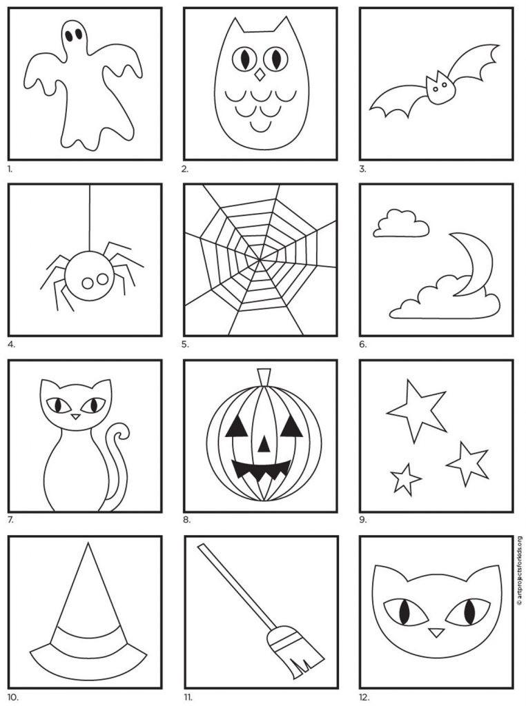 Aggregate 72+ halloween sketches easy best - seven.edu.vn