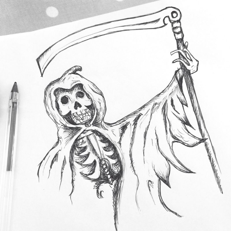 30  Halloween Drawing And Art Ideas HARUNMUDAK