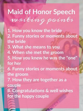 honor speech 11 10+ Best Maid of Honor Speech Examples
