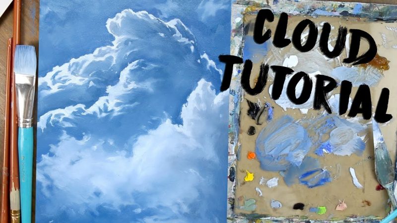 How To Paint Clouds? - 20+ Simple Cloud Painting Ideas | HARUNMUDAK