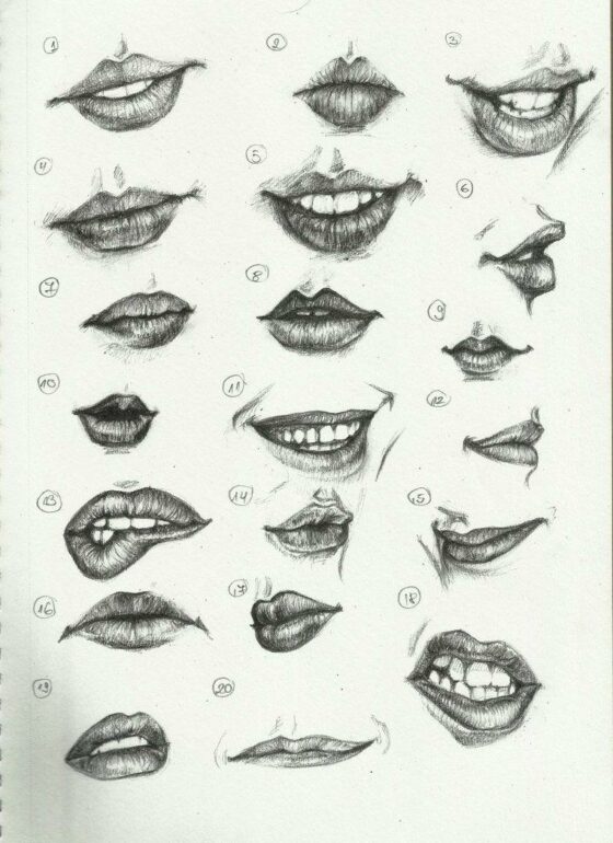 lips drawings 1 40+ How To Draw Lips Ideas - Step By Step Tutorials