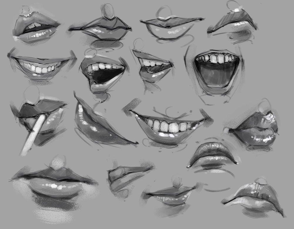 Рот губы 4. Губы в разных ракурсах. Губы эмоции. Губы в разных стилях. Эмоции рта.