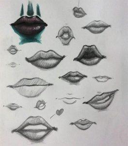 40+ How To Draw Lips Ideas - Step By Step Tutorials - HARUNMUDAK