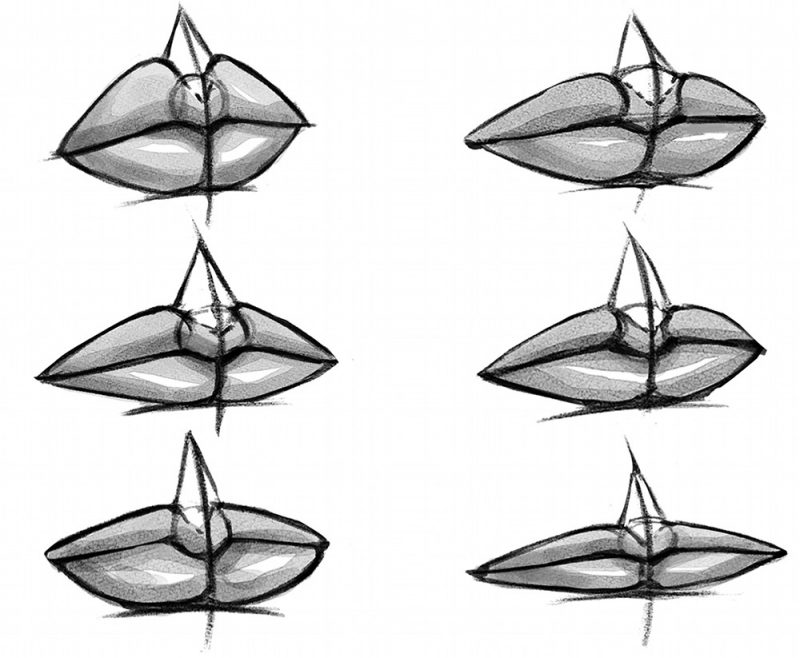 40+ How To Draw Lips Ideas - Step By Step Tutorials - HARUNMUDAK