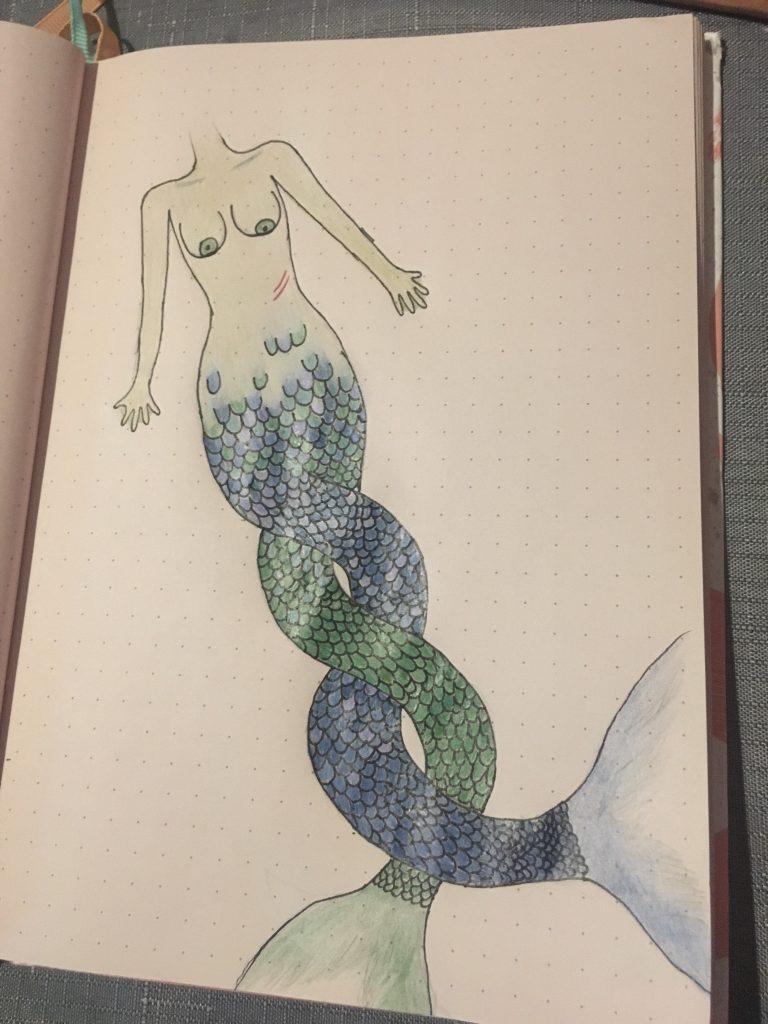 50+ Mermaid Drawing Ideas - How to Draw a Mermaid? | HARUNMUDAK