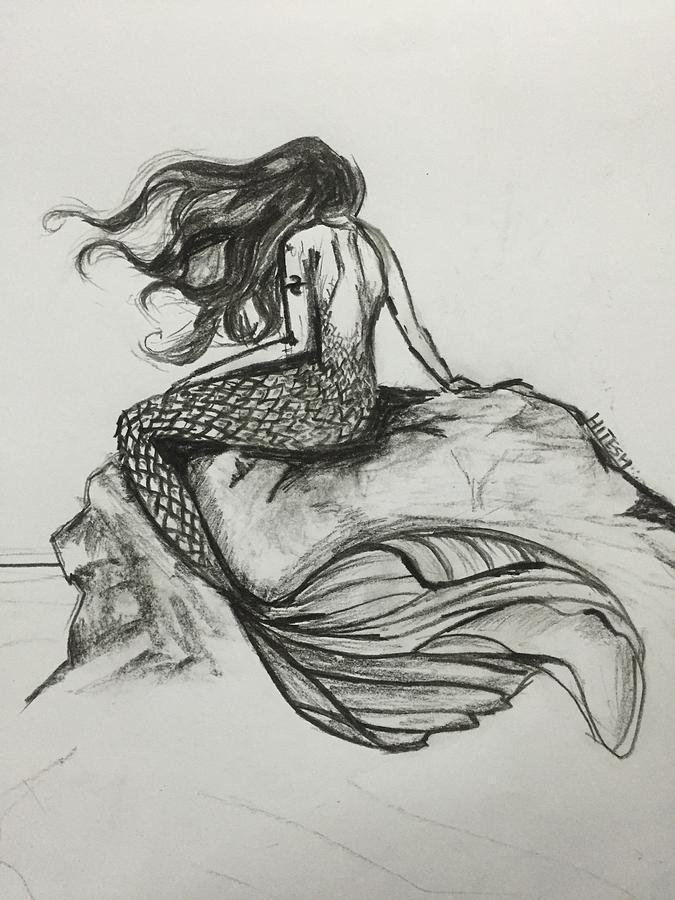 Mermaid Drawing  Sketches for Kids  Kids Art  Craft