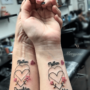 mother and daughter tattoos 1 40+ Best Mother and Daughter Tattoos