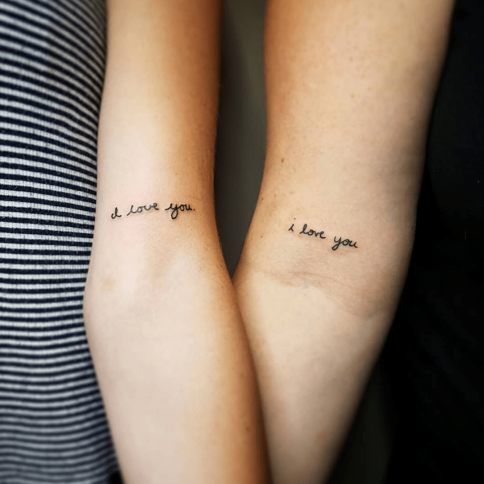 40+ Best Mother and Daughter Tattoos - HARUNMUDAK