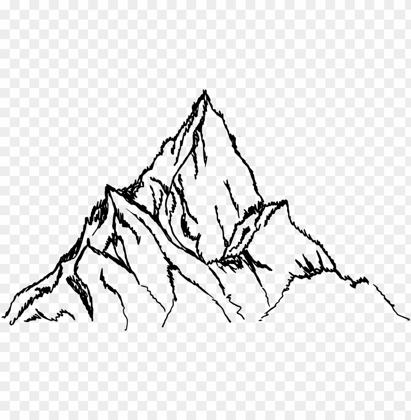 70+ Easy Mountains Drawing Ideas 2021 - How to Draw Mountains? - HARUNMUDAK