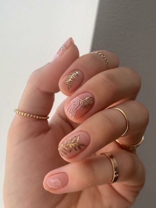 nude nail designs 2 40+ Nude Nails Designs to Try in 2025