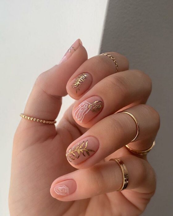 nude nail designs 2 40+ Nude Nails Designs to Try in 2025