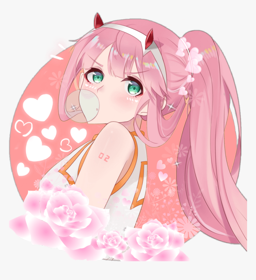 Anime Girl Pink PFP - Anime Aesthetic PFPs for Discord, Instagram