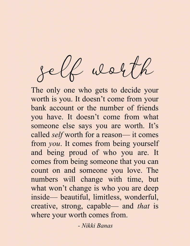 Printable Self Love Quotes