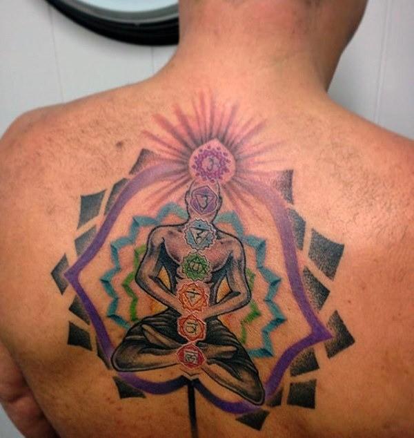 Finally my tattoo Mindfulness 7 Chakra Meditation Tattoo  Bhudda tattoo  Chakra tattoo Enlightenment tattoo