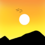 sunset drawing 1 30+ Easy Sunset Drawing Tutorials - How to Draw a Sunset?