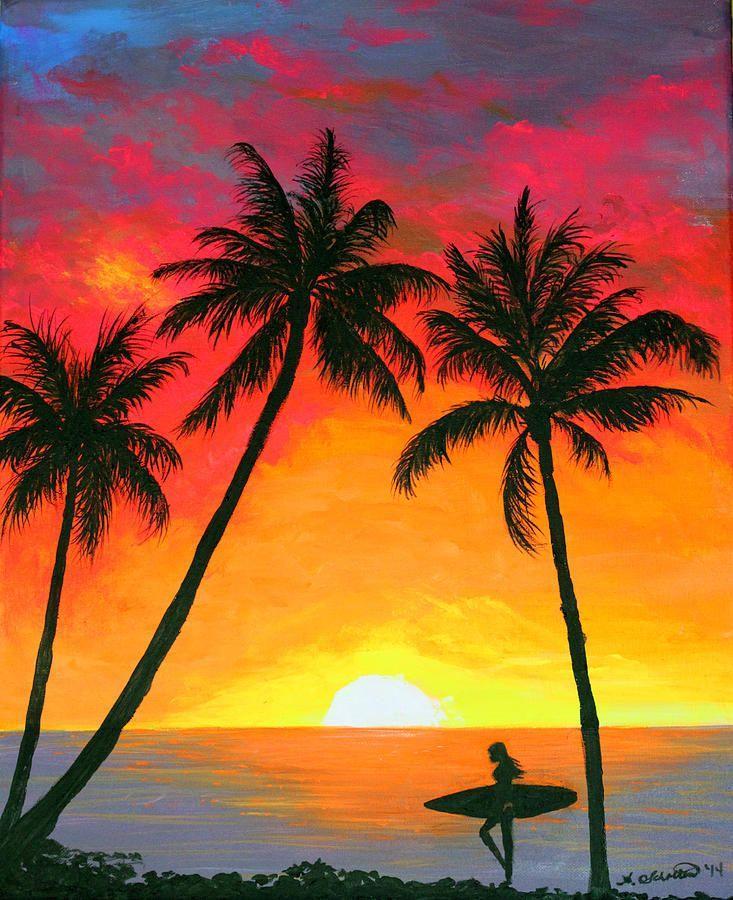 30+ Easy Sunset Drawing Tutorials - How to Draw a Sunset? - HARUNMUDAK