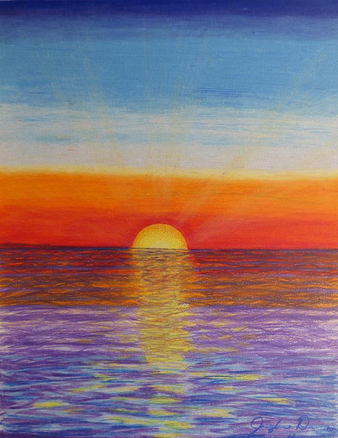 30+ Easy Sunset Drawing Tutorials How to Draw a Sunset? HARUNMUDAK