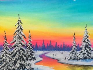 sunset painting 24 30+ How to Paint a Sunset? Easy Sunset Painting