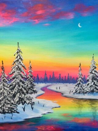 sunset painting 24 30+ How to Paint a Sunset? Easy Sunset Painting