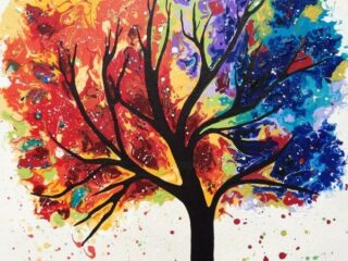 tree painting 30 40+ Beautiful Tree Paintings For Your Inspiration