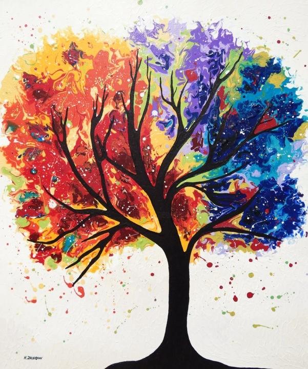 40 Beautiful Tree Paintings For Your Inspiration HARUNMUDAK   Tree Painting 30 