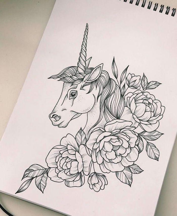 How to Draw a Unicorn Head  Easy Drawing Art