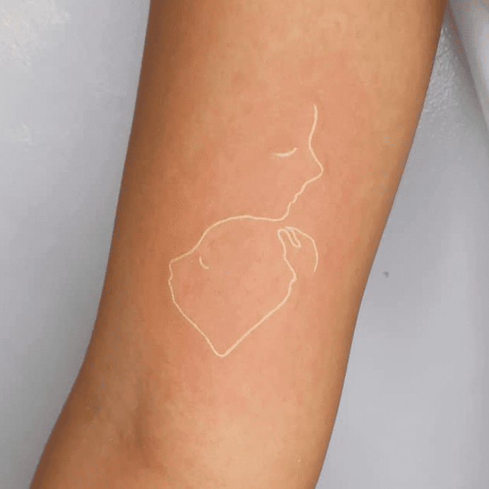 40 Must See White Ink Tattoos – Tattoo for a week