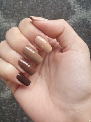 awfdawsfaws 20+ TRENDSETTER BROWN NAILS FOR ALL SEASONS!