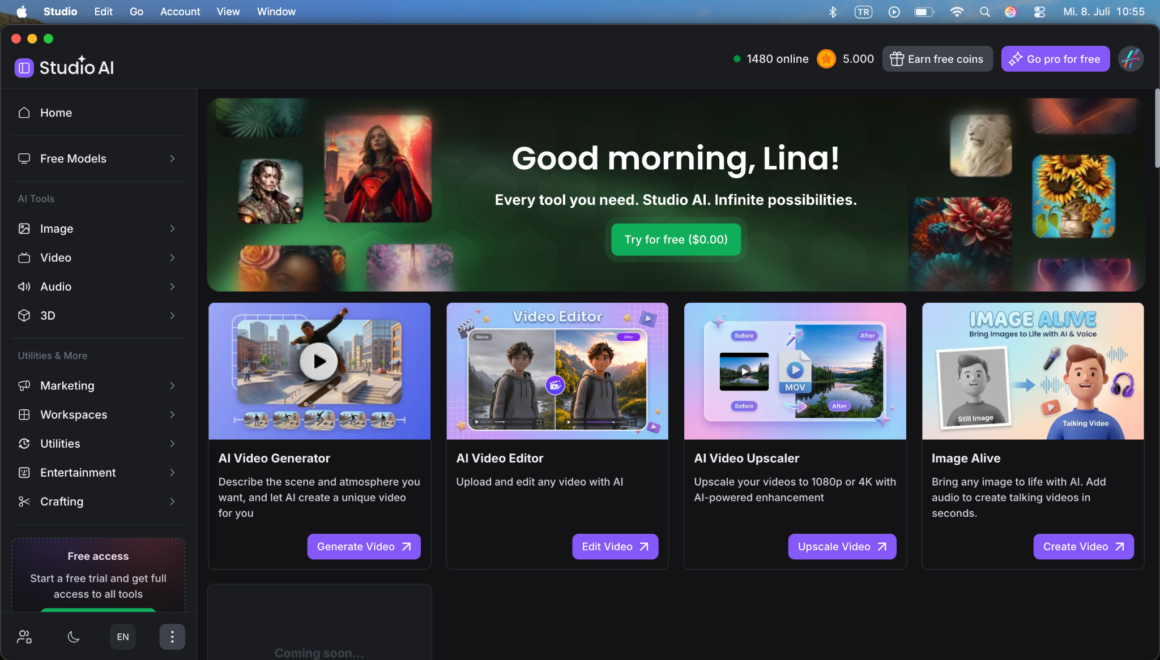 image Creative Fabrica Studio Desktop: Free Local AI Tools for Etsy, Cricut and Print on Demand Creators
